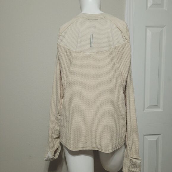 Nike Dri-Fit Large Thermal Top knit soft texture pocket bags hand Next Run - Picture 7 of 14